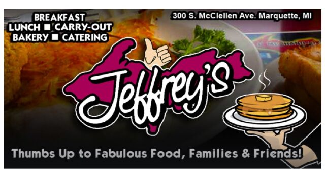 Jeffrey's Family Restaurant in Marquette, Michigan!