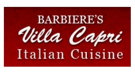 Villa Capri serves Italian cuisine in Marquette, Michigan!